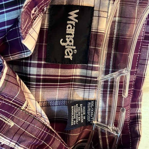 Wrangler Mens Western Shirt - Picture 2 of 3